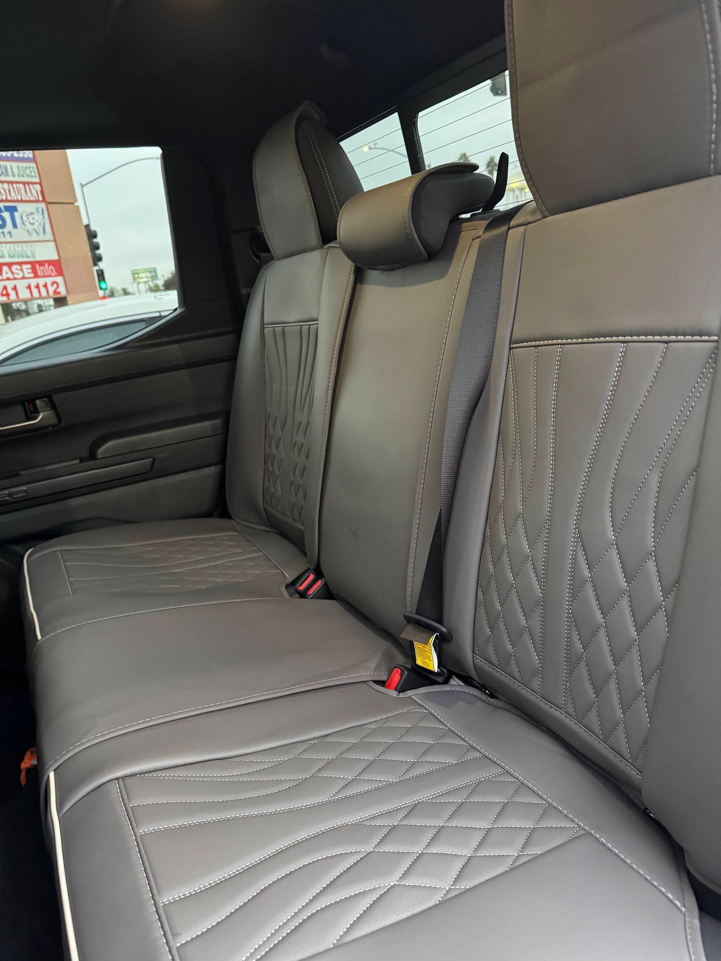 Napa Leather Car Seat Cover