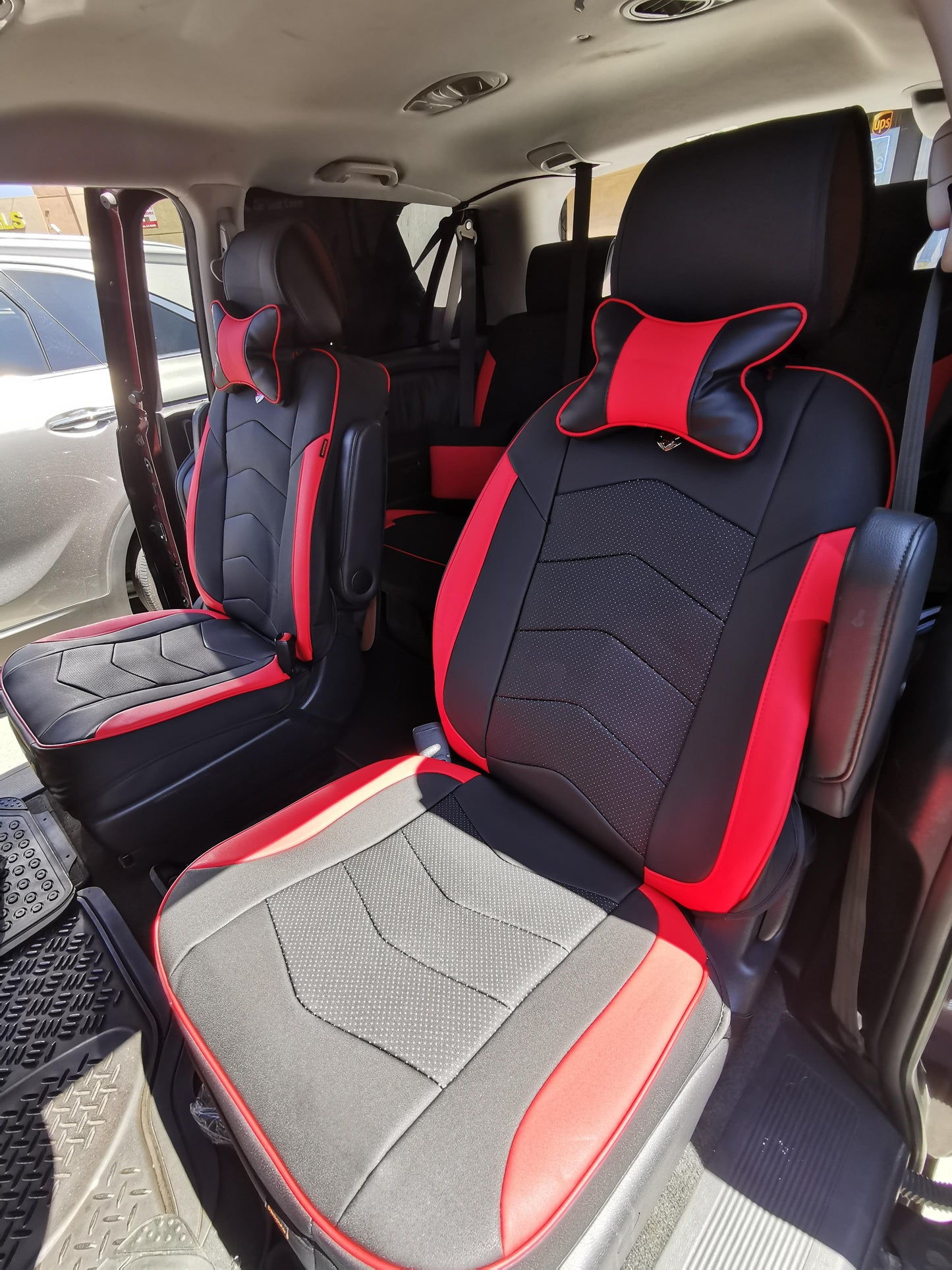 PU Leather Car Seat Cover (3 Rows Car)