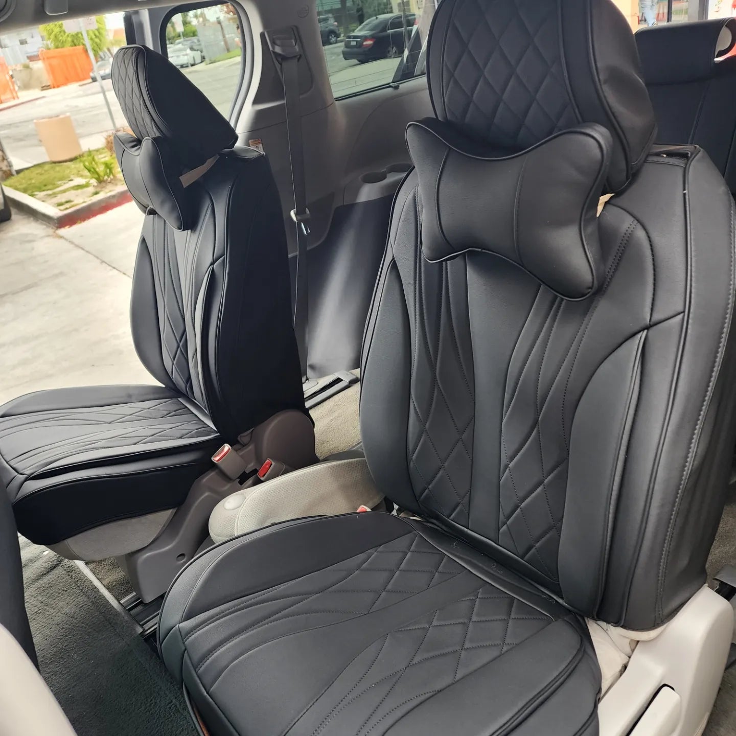 PU Leather Car Seat Cover (3 Rows Car)