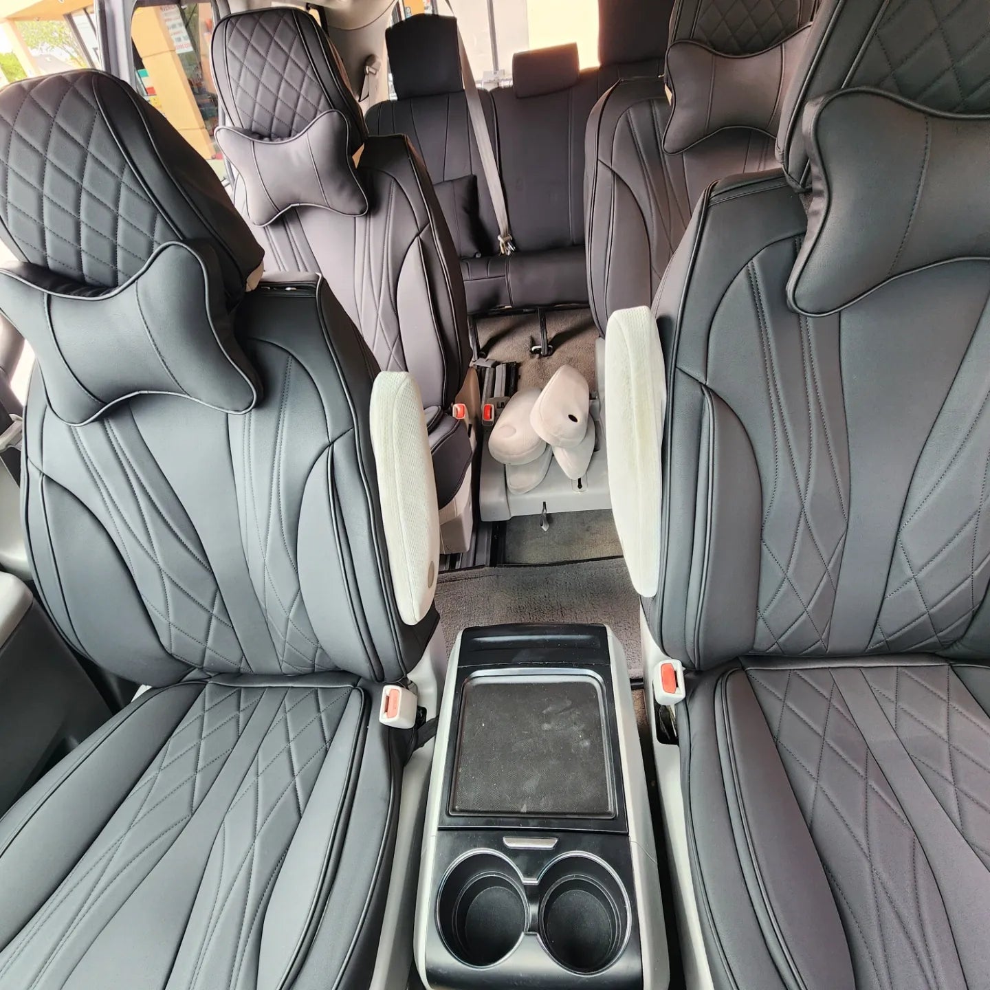 PU Leather Car Seat Cover (3 Rows Car)